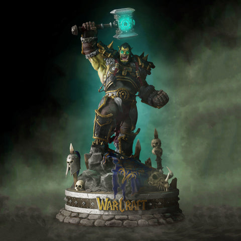 Orc Thrall Warcraft 3D model ready print