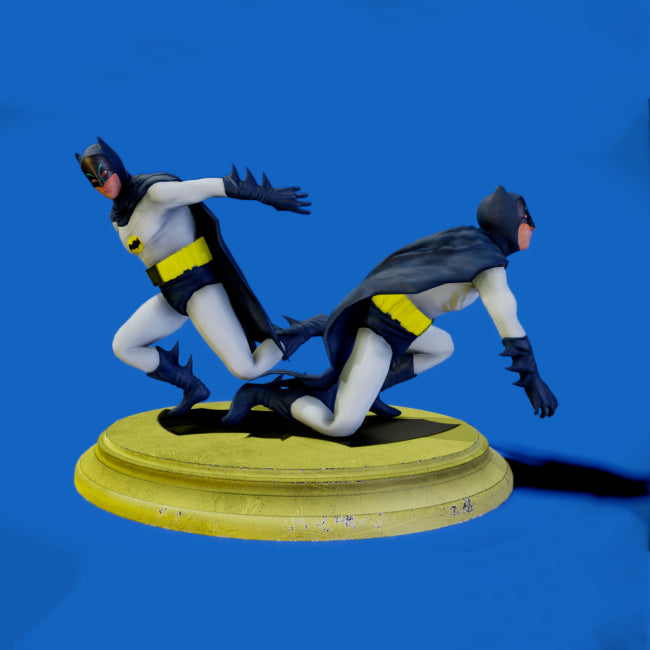 Adam West's Batman 1966 3D Model Ready to Print