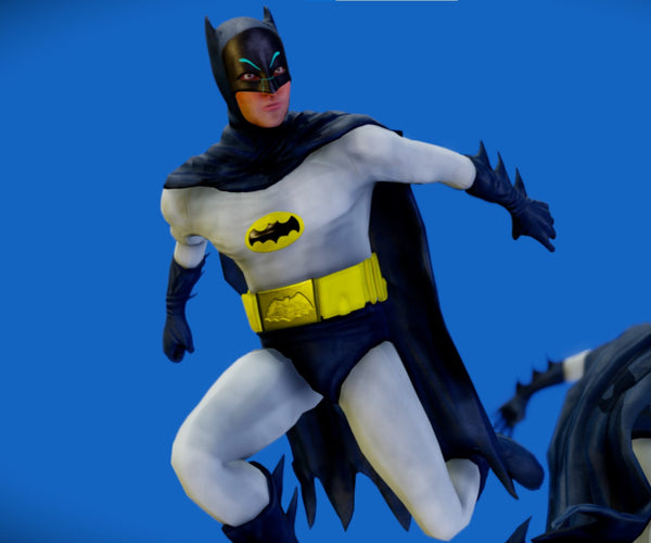 Adam West's Batman 1966 3D Model Ready to Print