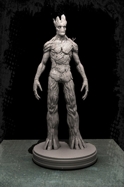 Adult Groot 3D Model Ready to Print STL