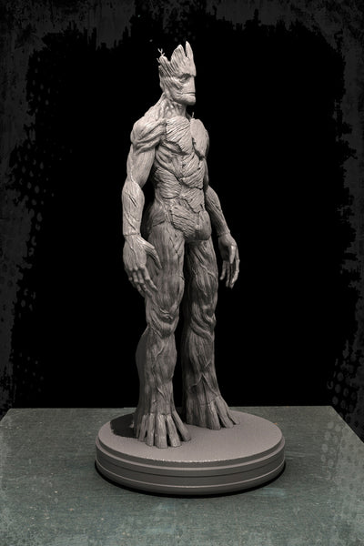 Adult Groot 3D Model Ready to Print STL