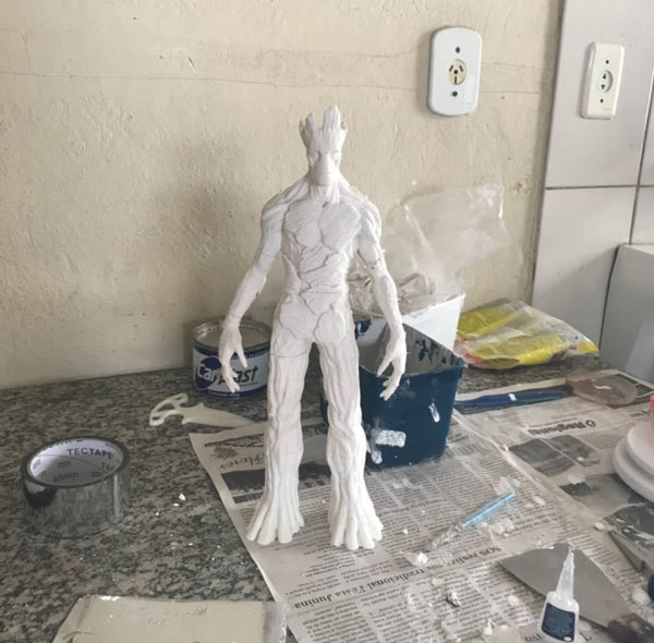 Adult Groot 3D Model Ready to Print STL