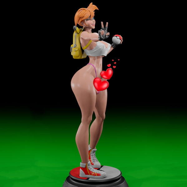 Adult Misty from Pokemon Figures STL Ready to Print