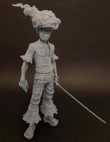 Afro Samurai 3D Model Ready to Print