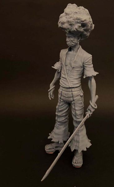 Afro Samurai 3D Model Ready to Print