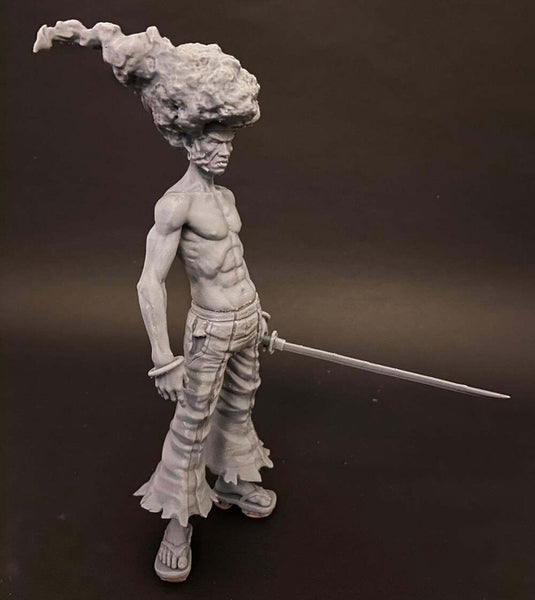 Afro Samurai 3D Model Ready to Print