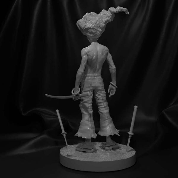 Afro Samurai 3D Model Ready to Print