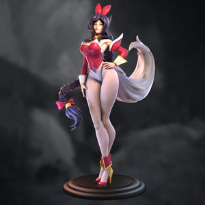 Ahri Bunny Anime Figures 3D Model Ready to Print