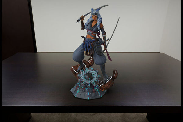 Ahsoka Tano Samurai Concept - Star Wars 3D Model Ready to Print