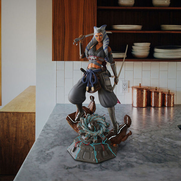 Ahsoka Tano Samurai Concept - Star Wars 3D Model Ready to Print