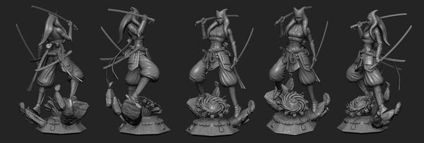 Ahsoka Tano Samurai Concept - Star Wars 3D Model Ready to Print