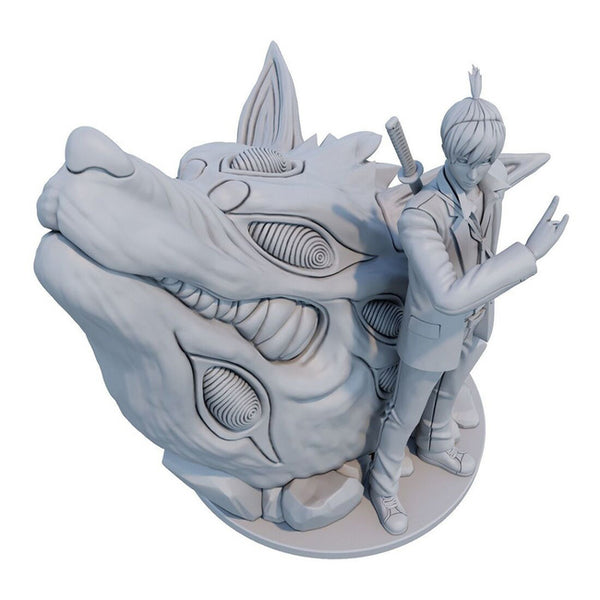Aki Hayakawa from Chainsaw Man 3D Model Ready to Print