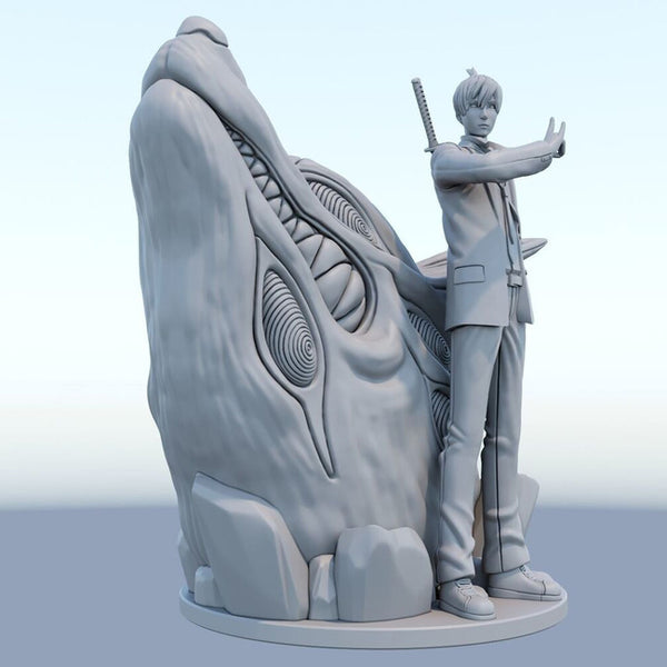 Aki Hayakawa from Chainsaw Man 3D Model Ready to Print
