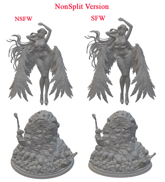 Albedo White Devil Figures STL Ready to Print