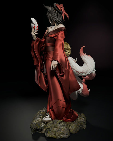Amaterasu 3D Model Ready to Print