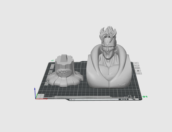 Android 16 Bust 3D Model Ready to Print
