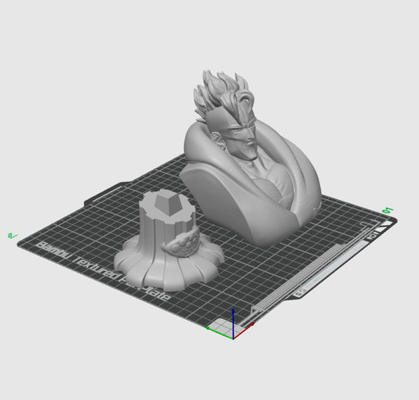 Android 16 Bust 3D Model Ready to Print