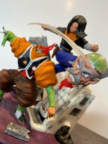 Android 17 vs Dr Gero 3D Model Ready to Print