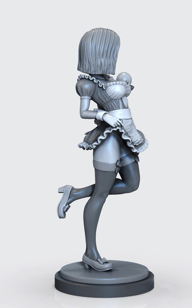 Android 18 Sexy Maid 3D Model Ready to Print