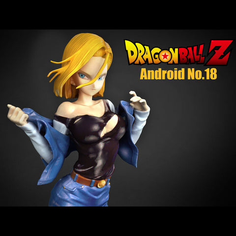 Android No18 3D Model Ready to Print