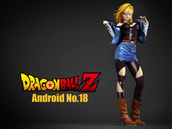 Android No18 3D Model Ready to Print