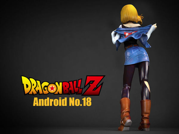 Android No18 3D Model Ready to Print