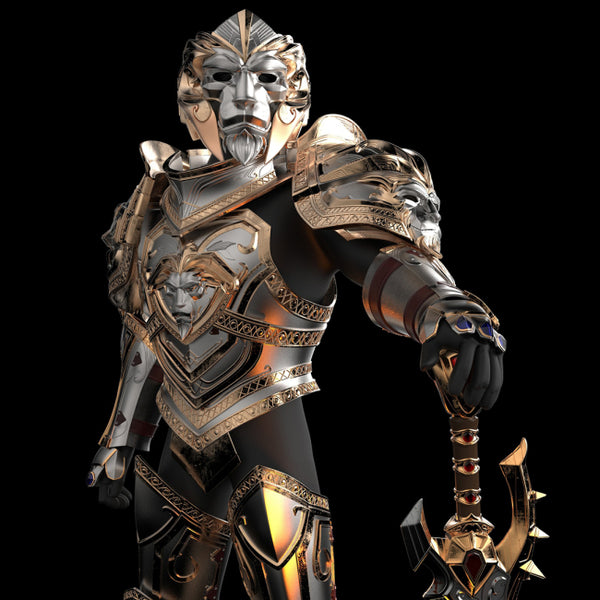 Anduin Wrynn Full Armor Set 3D Model Ready to Print