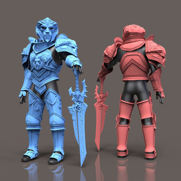 Anduin Wrynn Full Armor Set 3D Model Ready to Print