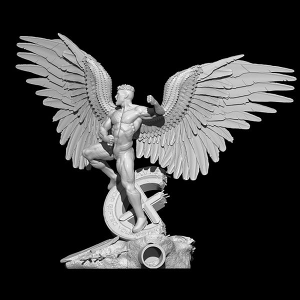 Angel Xmen Statue 3D Model Ready to Print