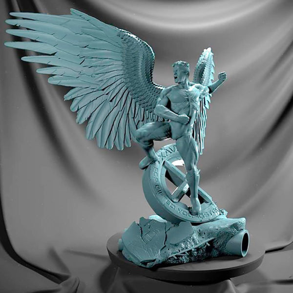 Angel Xmen Statue 3D Model Ready to Print