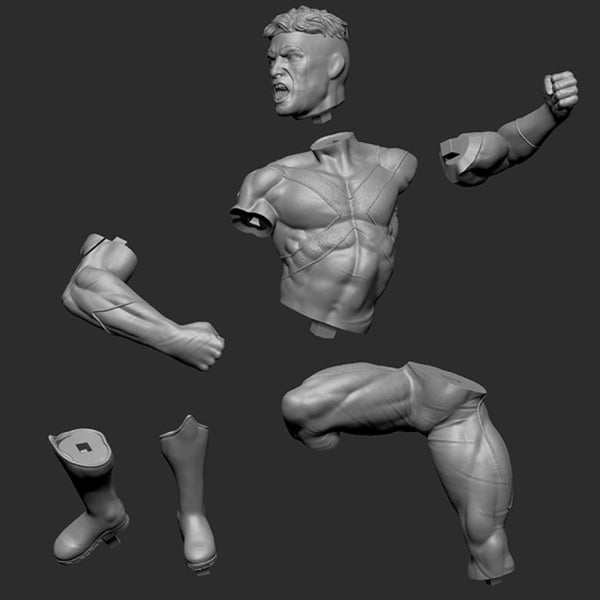 Angel Xmen Statue 3D Model Ready to Print