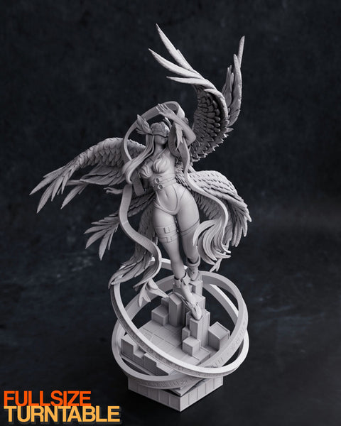 Angewomon - Digimon 3D Model Ready to Print