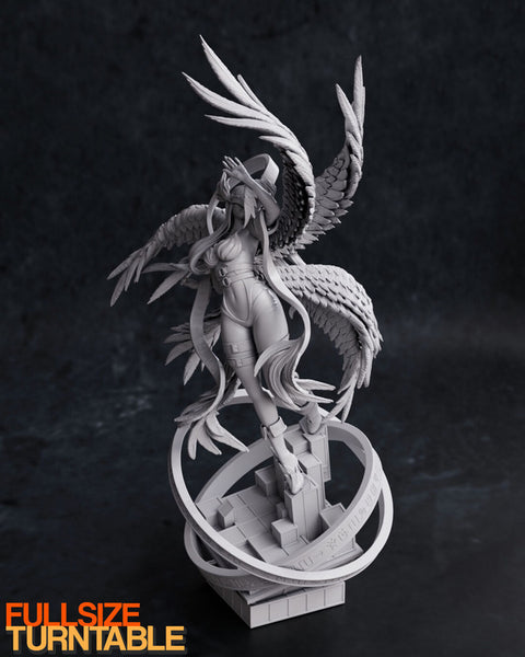 Angewomon - Digimon 3D Model Ready to Print