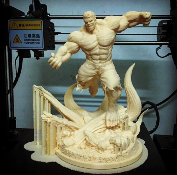 Angry Hulk 3D Model Ready to Print STL