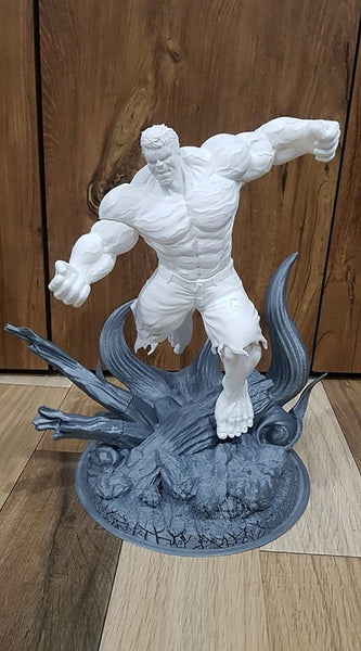 Angry Hulk 3D Model Ready to Print STL