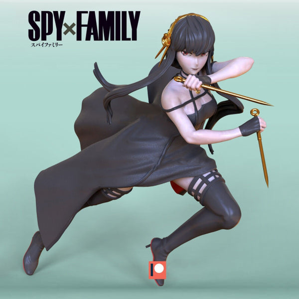 Anya and Yor Forger Spy x Family 3D Model Ready To Print