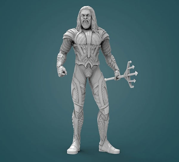 Aquaman Figurines 3D Model Ready to Print