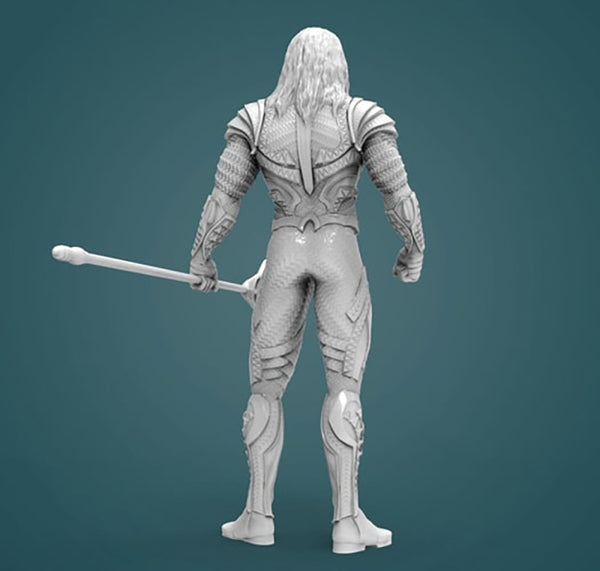 Aquaman Figurines 3D Model Ready to Print