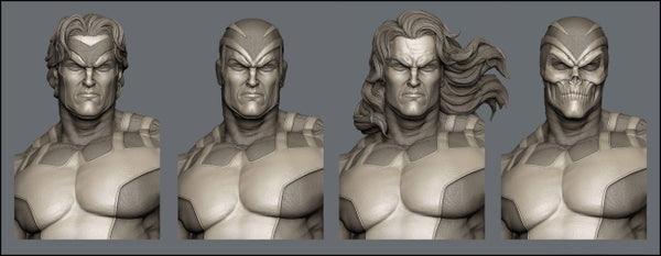 Archangel Xmen 3D Model Ready to Print
