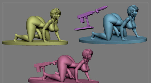 Aunt Cass NFSW 3D Figurine Ready to Print