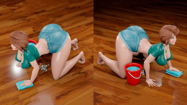 Aunt Cass NFSW 3D Figurine Ready to Print