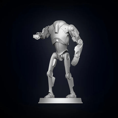 B2 Super Battle Droid 3D Model Ready to Print