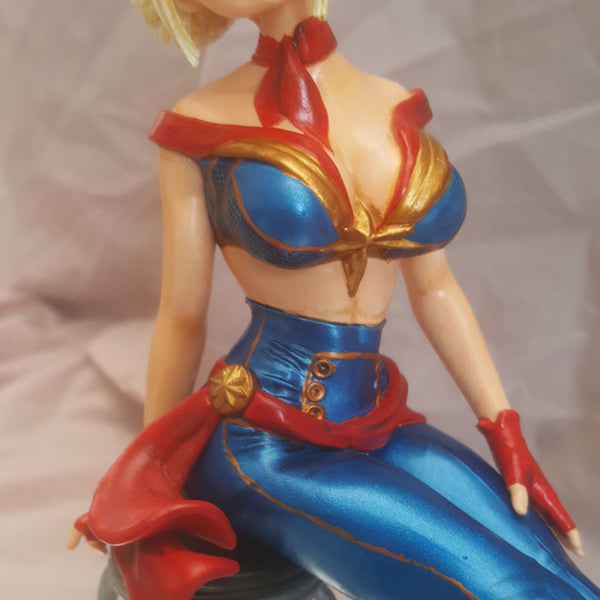 Bombshell Pinups Captain Marvel 3D Model Ready to Print STL
