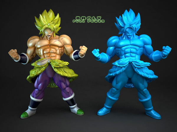 BROLY FULL POWER 3D Model Ready to Print