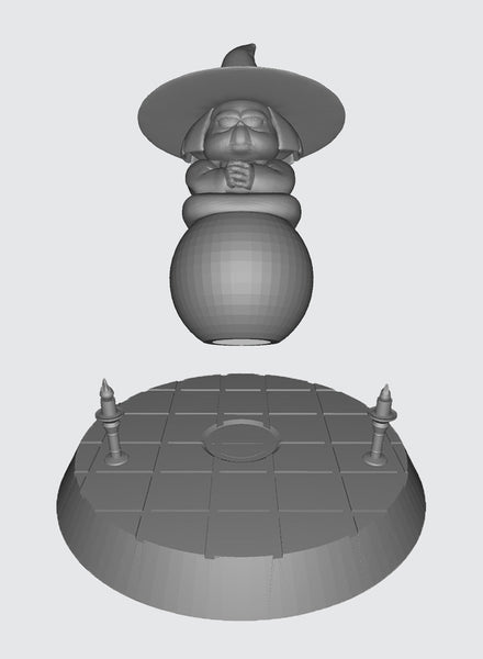 Baba - Dragon Ball Z 3D Model Ready to Print