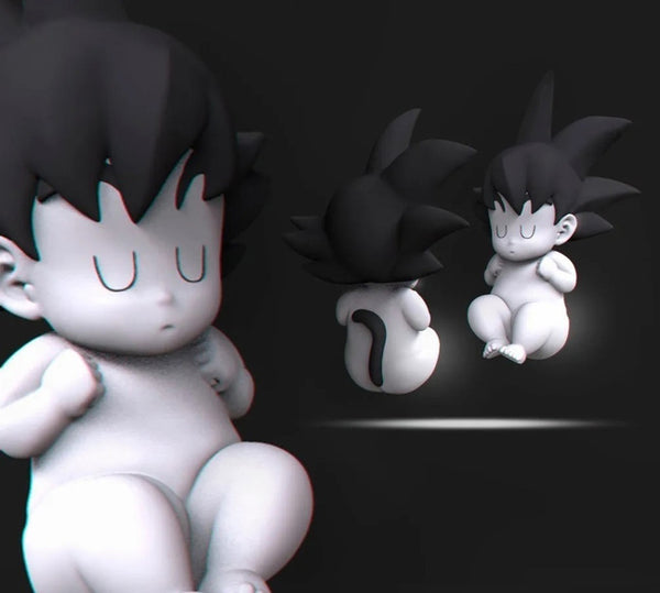 Baby Goku Figure 3D Model Ready to Print