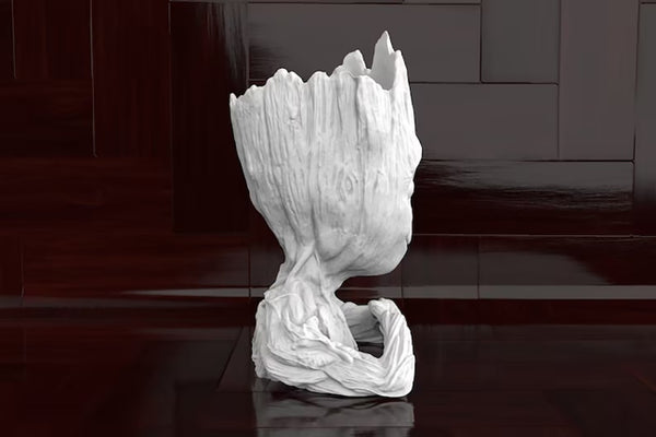 Baby Groot Heart 3D Model Ready to Print STL