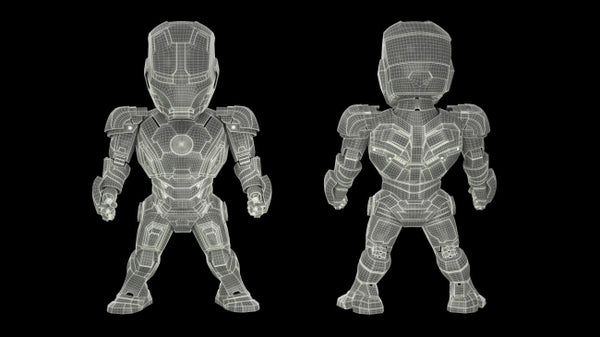 Baby Iron Man 3D Model Ready to Print