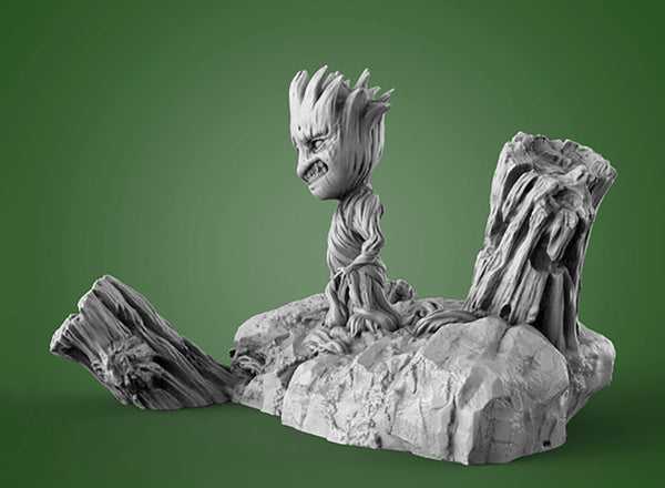 Baby Groot 3D Model Ready to Print STL