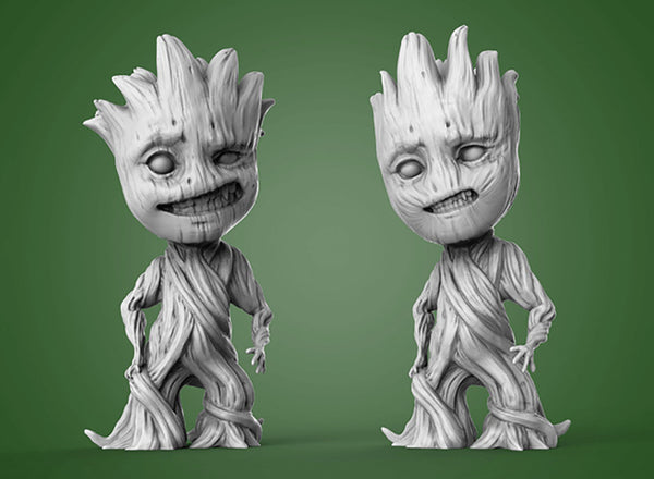 Baby Groot 3D Model Ready to Print STL